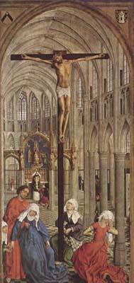 Rogier van der Weyden Crucifixion in a Church (mk08) Germany oil painting art
